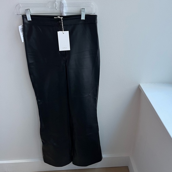 Aritzia Wilfred Adele vegan leather pant with tag - Picture 5 of 6